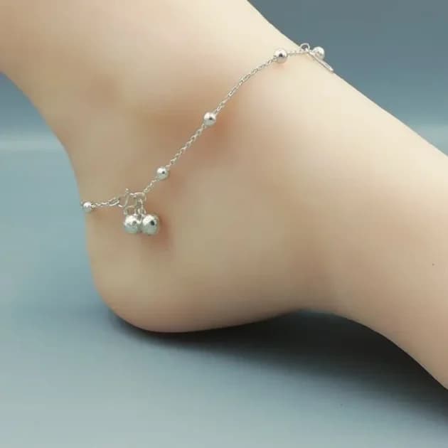 SILVER ANKLET