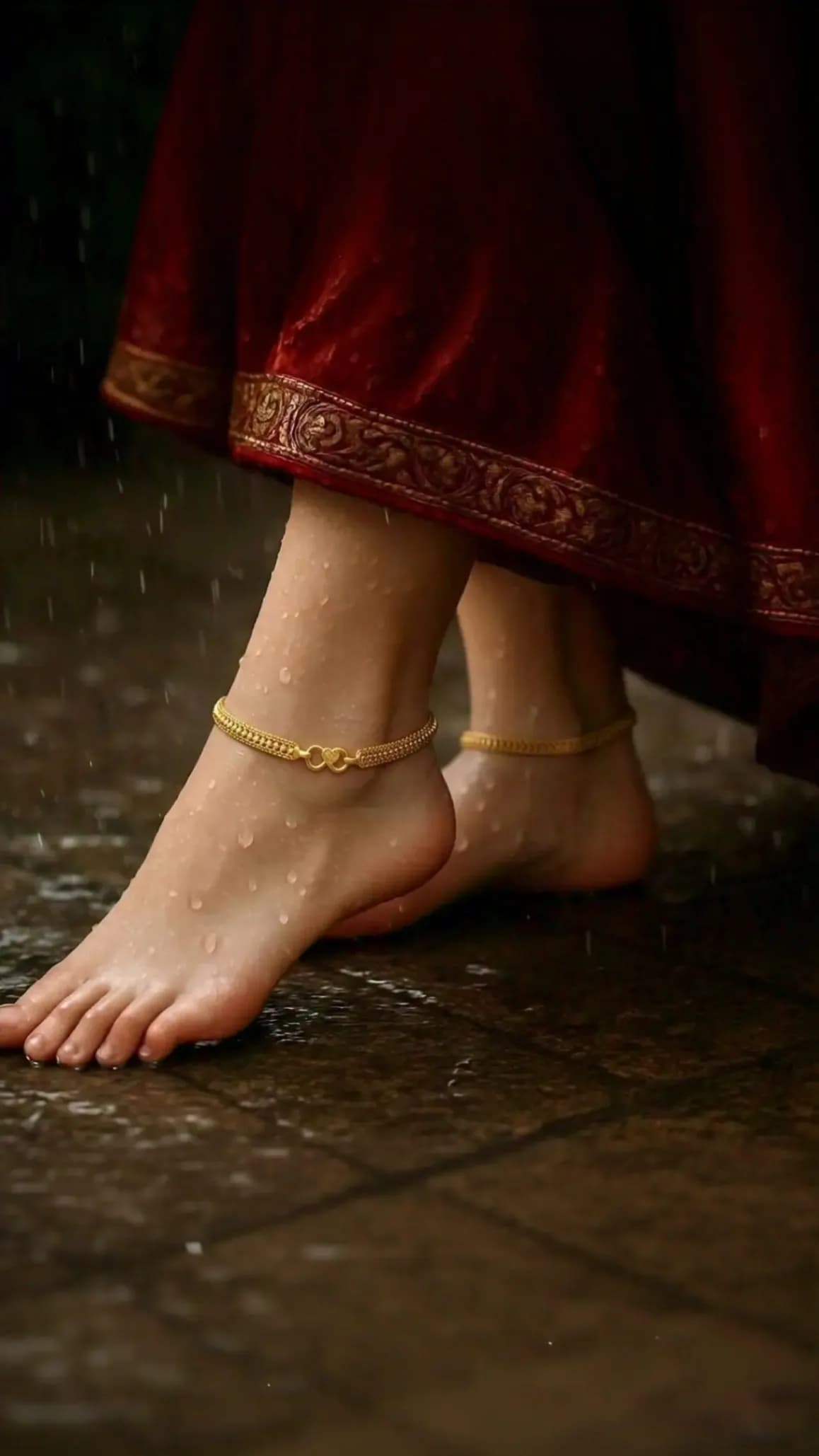 Panchaloham Anklet
