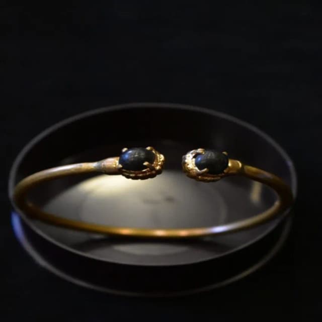 Karungali Bead Bracelet, ஐம்பொன் கருங்காலி மணி காப்பு, పంచలో...