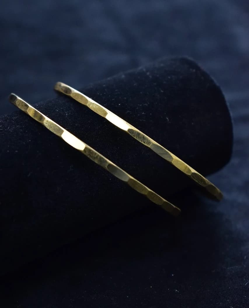 Panchaloha Traditional Design Bangle, ஐம்பொன் வளையல்(P-13001), പഞ്ചലോഹം വള, పంచలోహం గాజులు